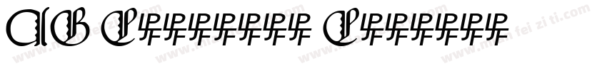 AG Capitals C字体转换